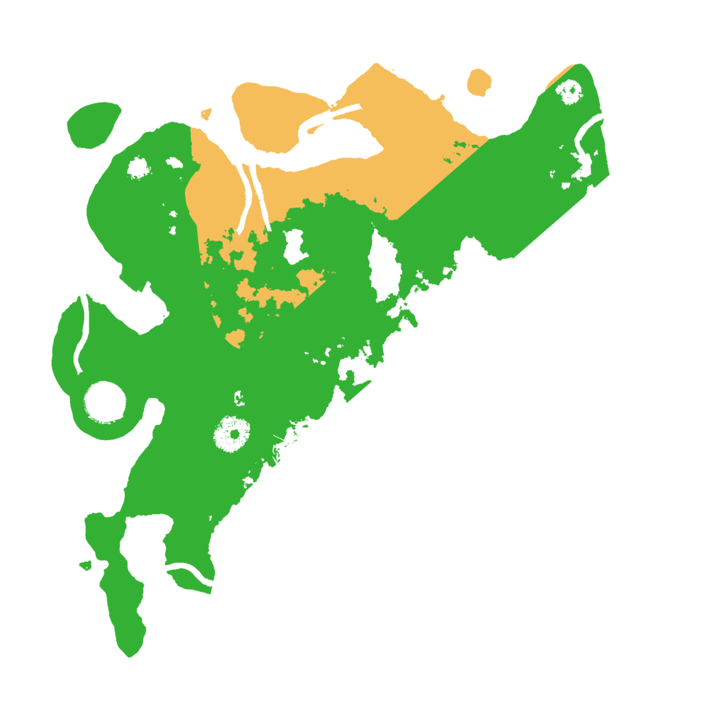 Biome Rust Map: Procedural Map, Size: 3000, Seed: 243144