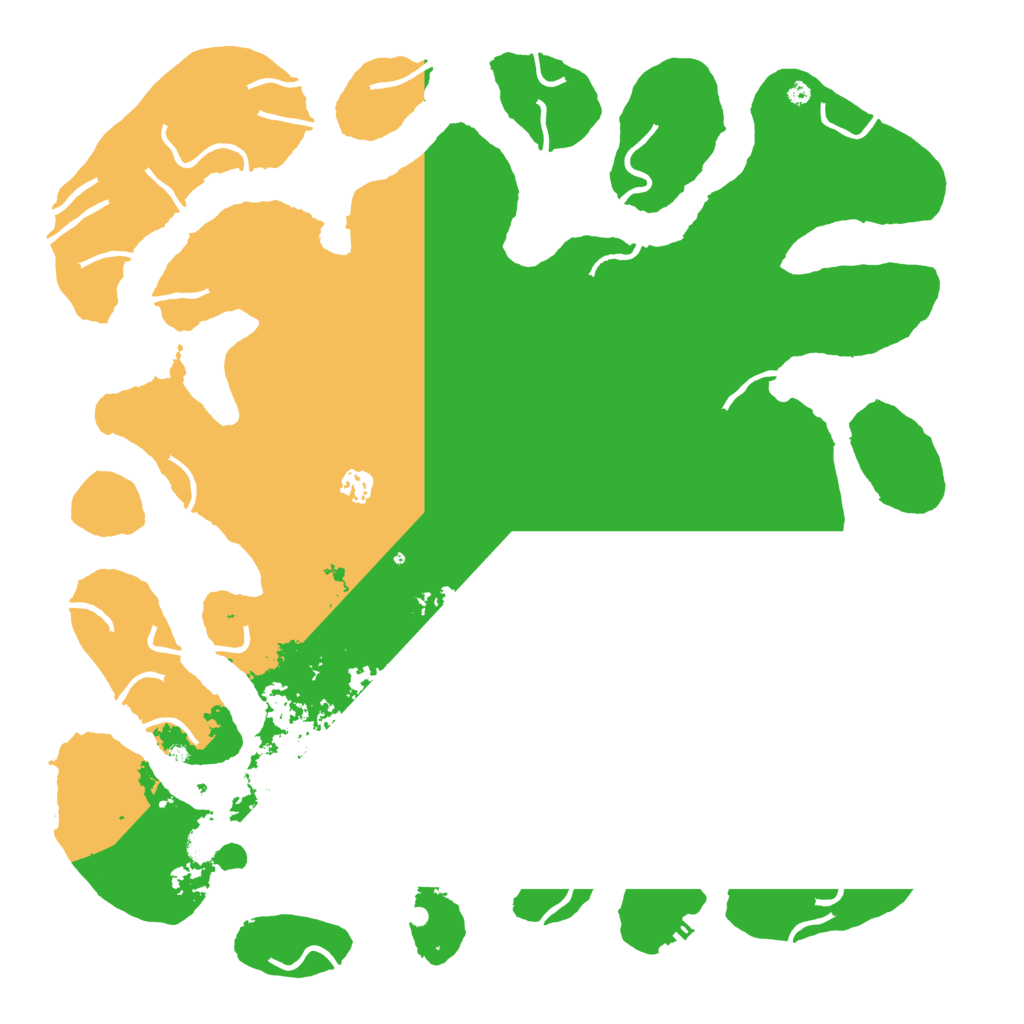 Biome Rust Map: Procedural Map, Size: 4600, Seed: 34