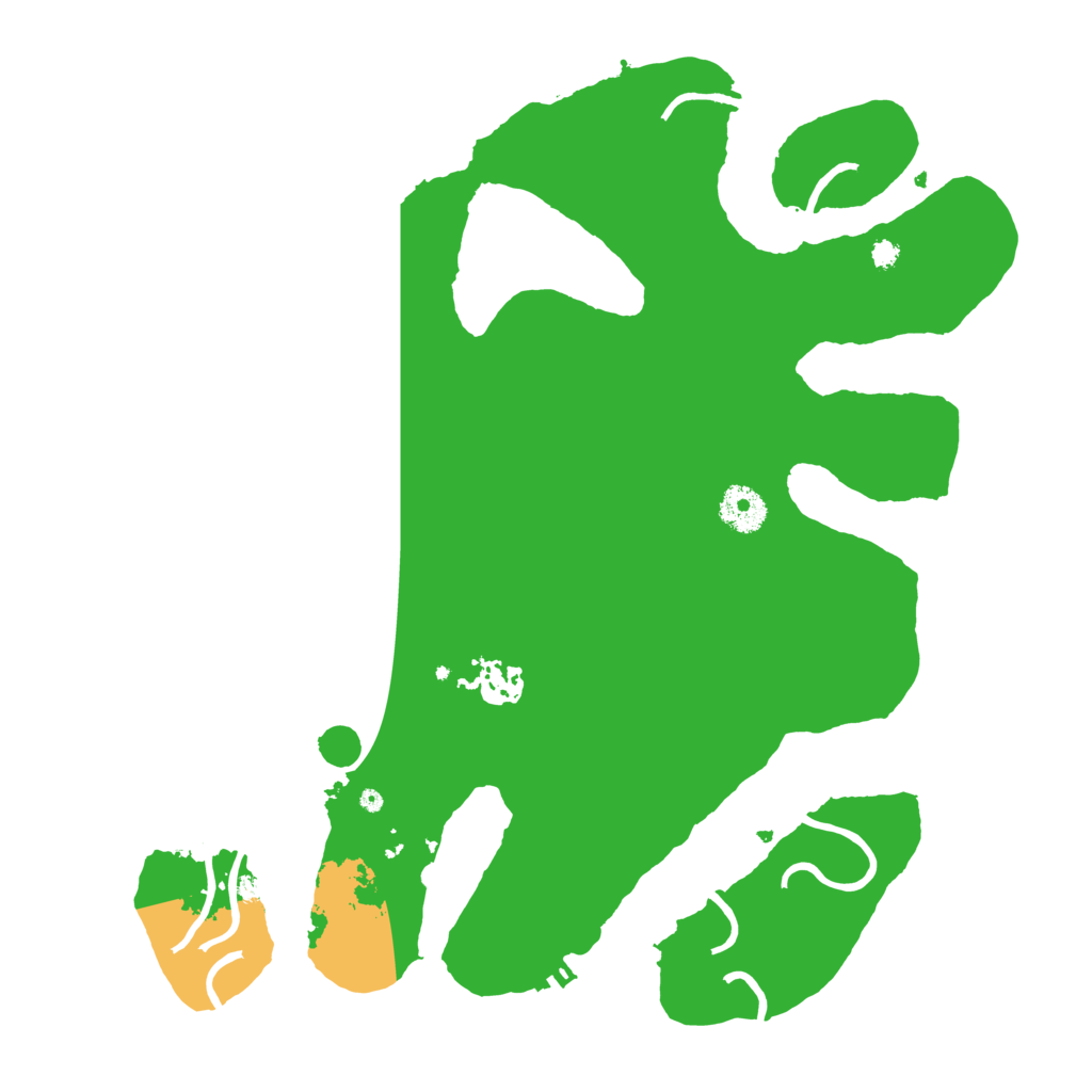 Biome Rust Map: Procedural Map, Size: 3550, Seed: 619971