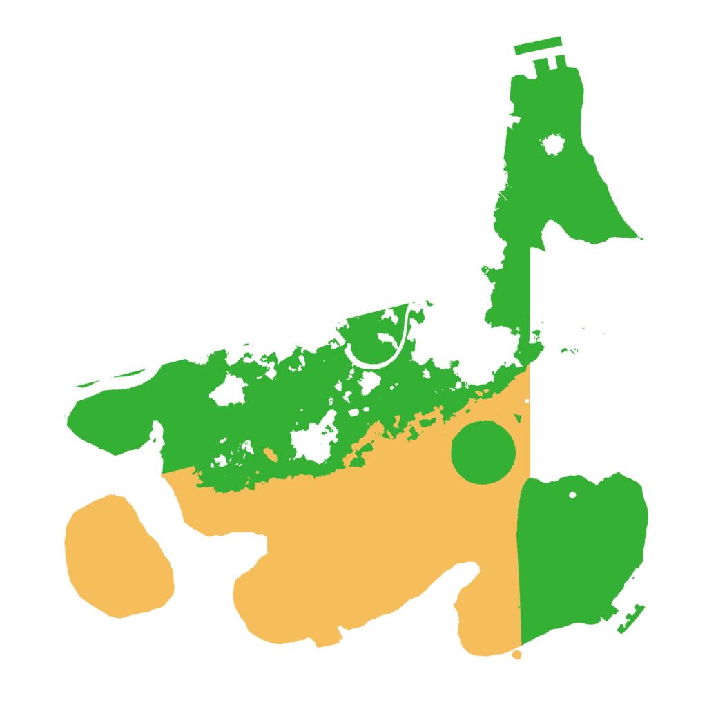 Biome Rust Map: Procedural Map, Size: 3000, Seed: 193879