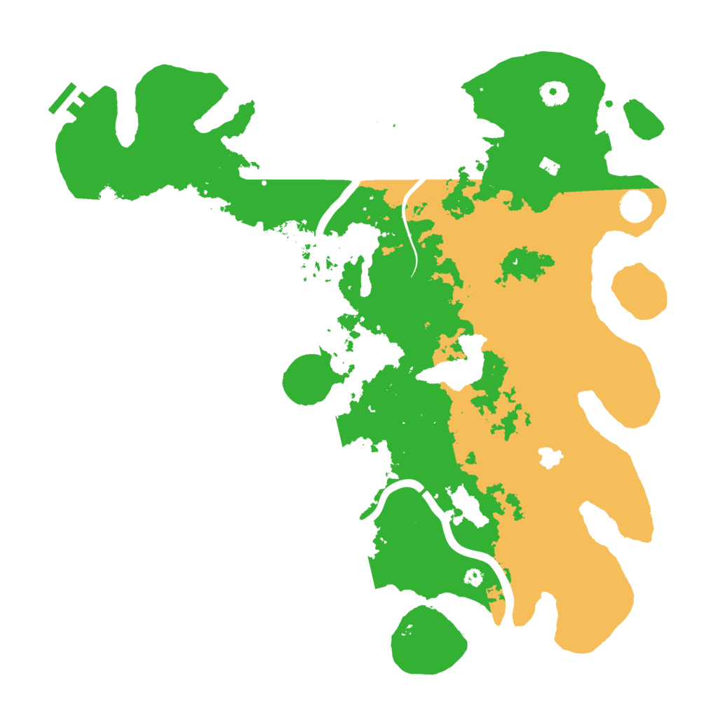 Biome Rust Map: Procedural Map, Size: 4000, Seed: 8638994