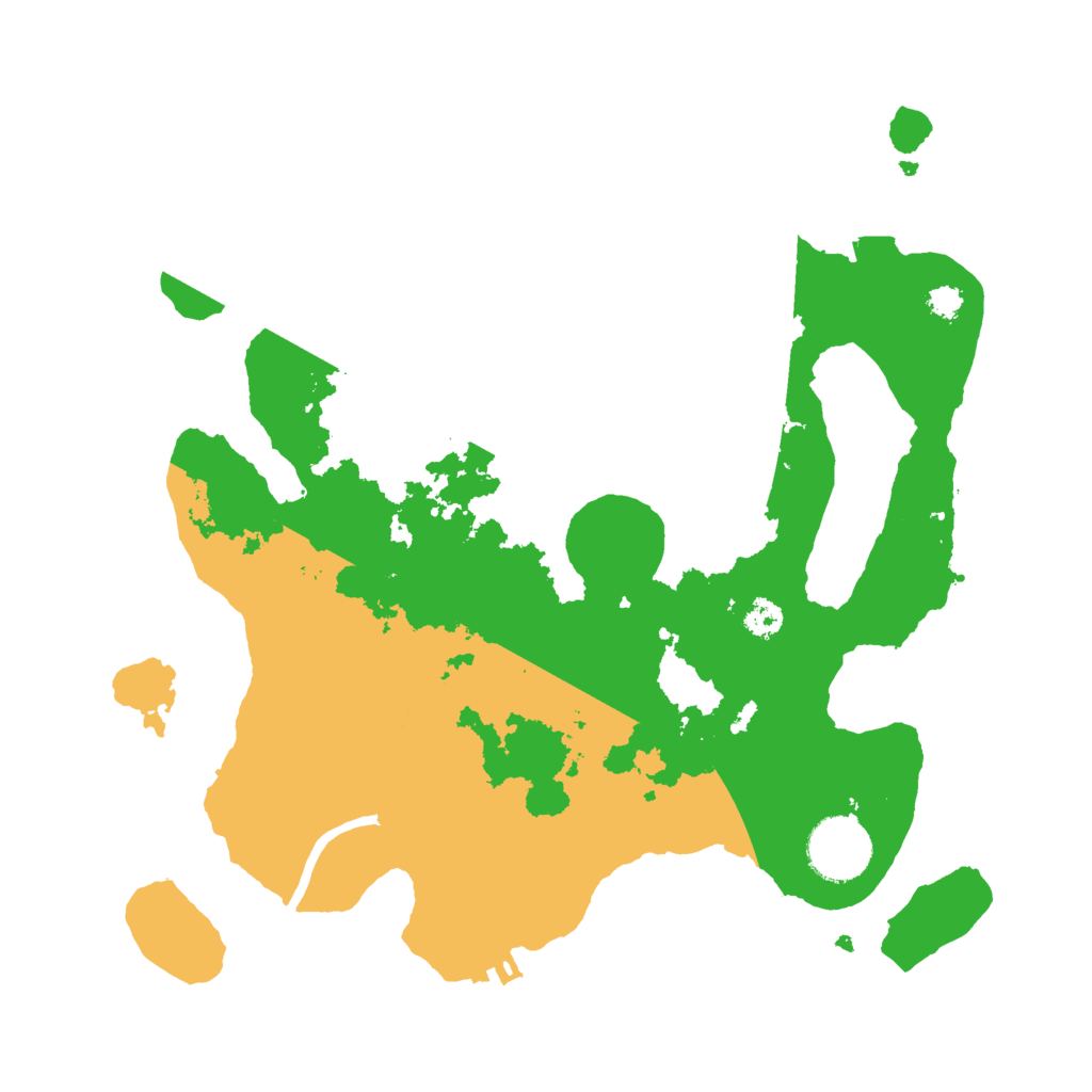 Biome Rust Map: Procedural Map, Size: 3000, Seed: 171633