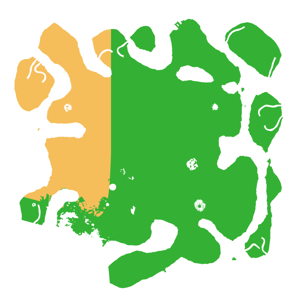 Biome Rust Map: Procedural Map, Size: 4000, Seed: 28476