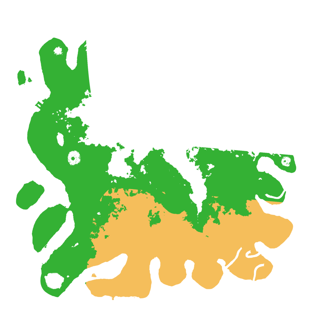 Biome Rust Map: Procedural Map, Size: 3550, Seed: 194069