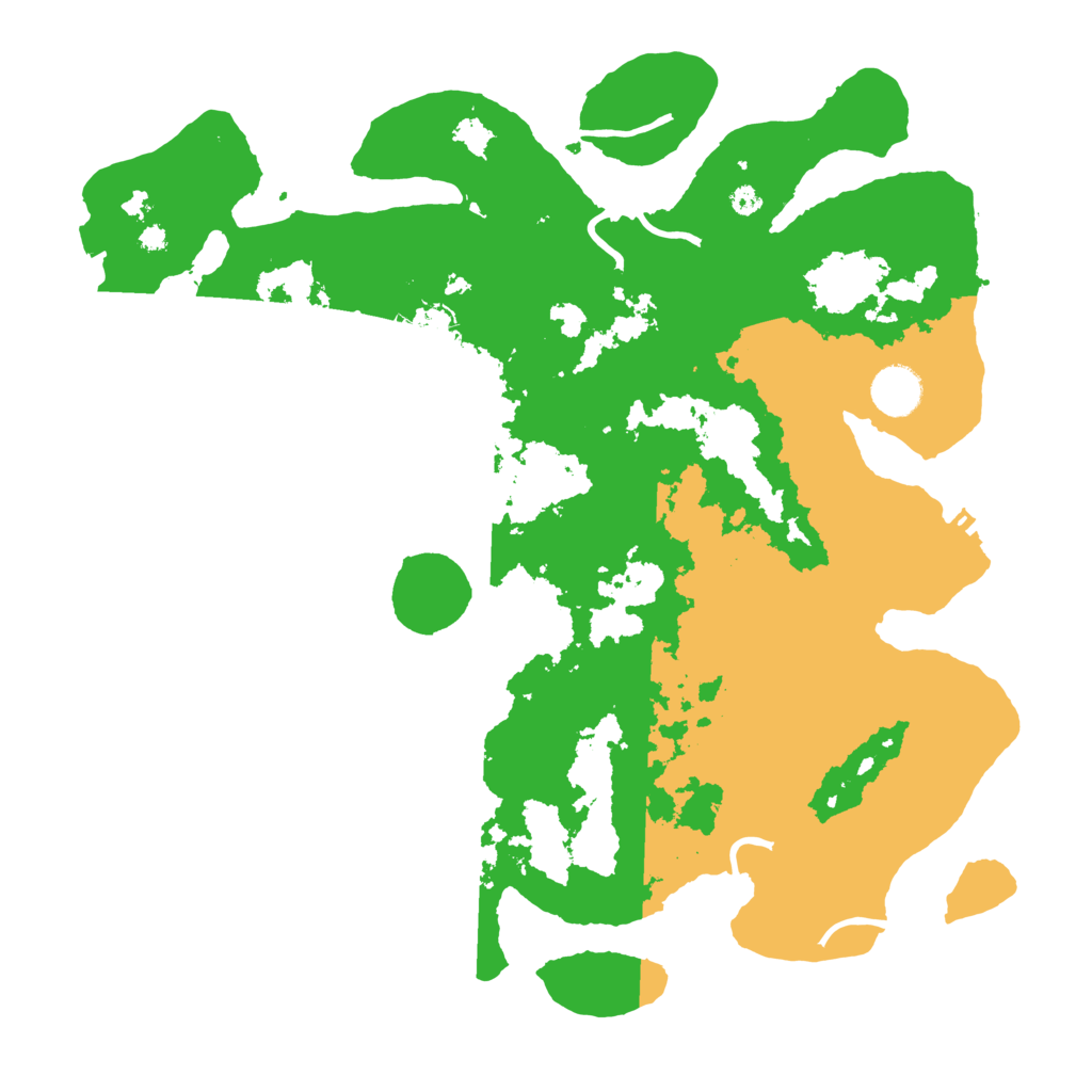 Biome Rust Map: Procedural Map, Size: 3800, Seed: 712312