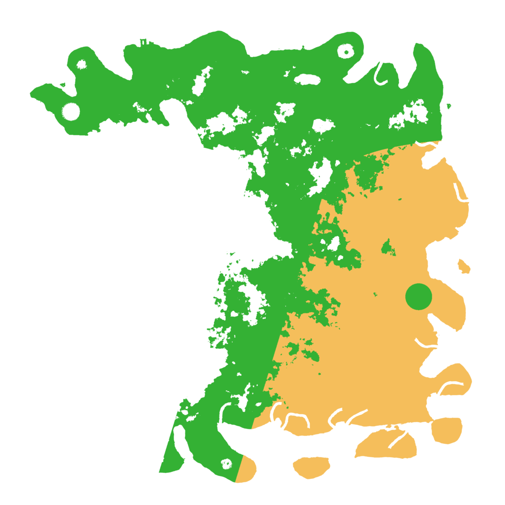 Biome Rust Map: Procedural Map, Size: 5000, Seed: 457034653