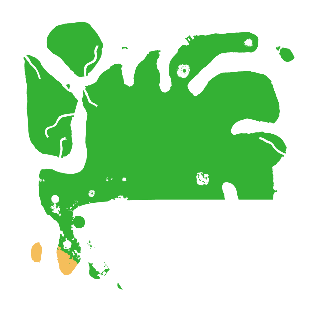 Biome Rust Map: Procedural Map, Size: 3550, Seed: 850274