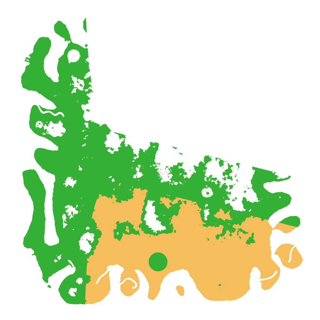 Biome Rust Map: Procedural Map, Size: 4500, Seed: 32611