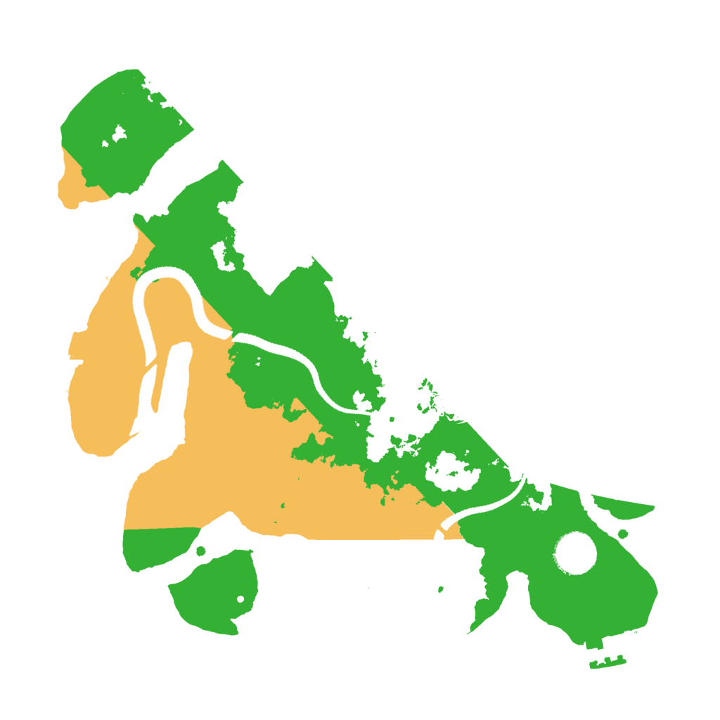 Biome Rust Map: Procedural Map, Size: 3000, Seed: 797595