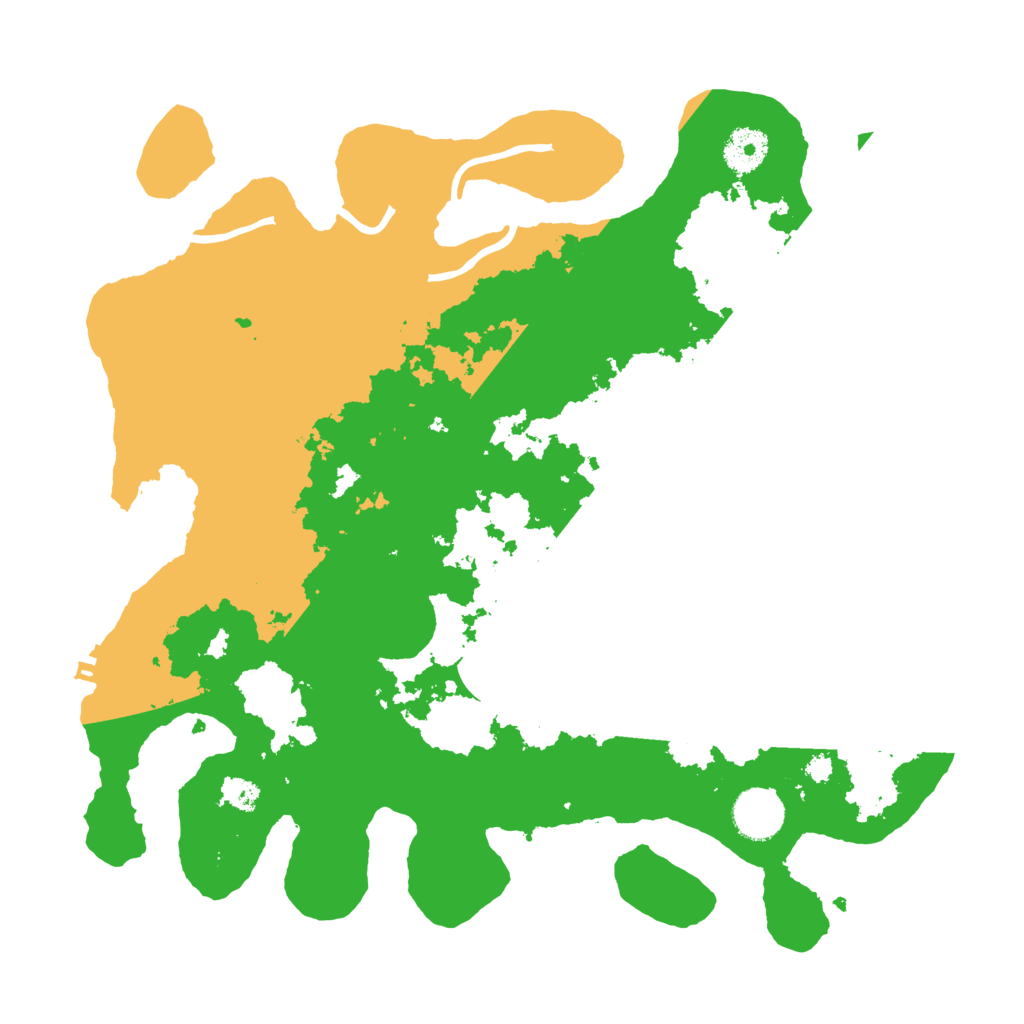 Biome Rust Map: Procedural Map, Size: 3500, Seed: 936283572