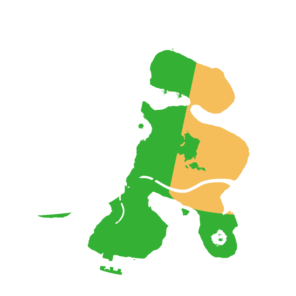 Biome Rust Map: Procedural Map, Size: 2000, Seed: 888444776