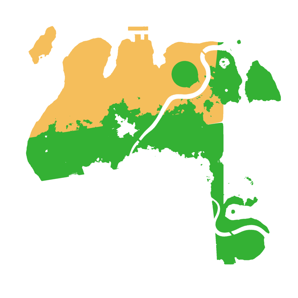 Biome Rust Map: Procedural Map, Size: 3000, Seed: 802031