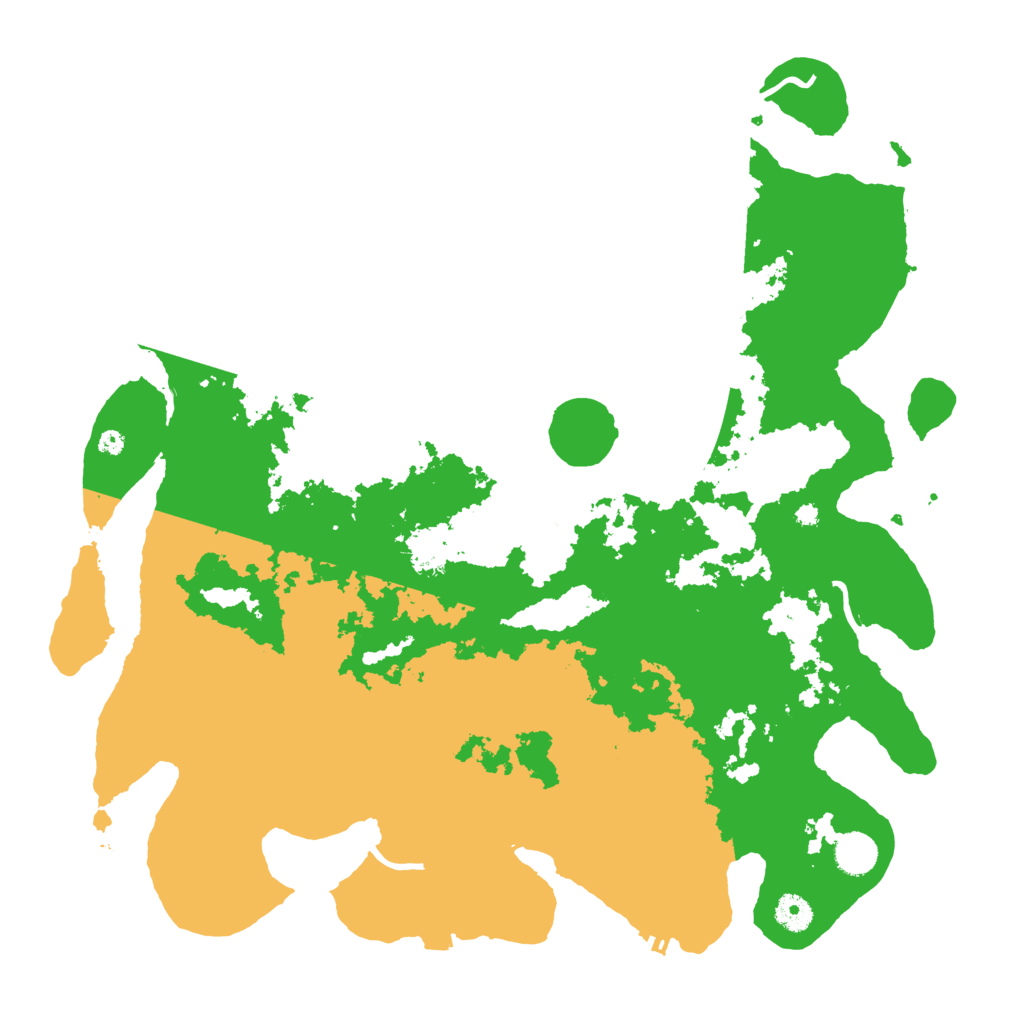 Biome Rust Map: Procedural Map, Size: 4200, Seed: 855465684