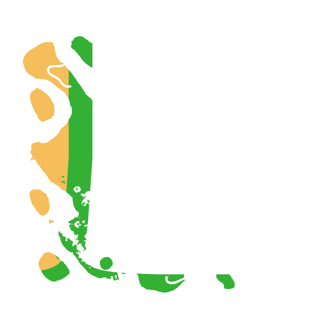 Biome Rust Map: Procedural Map, Size: 3500, Seed: 136423