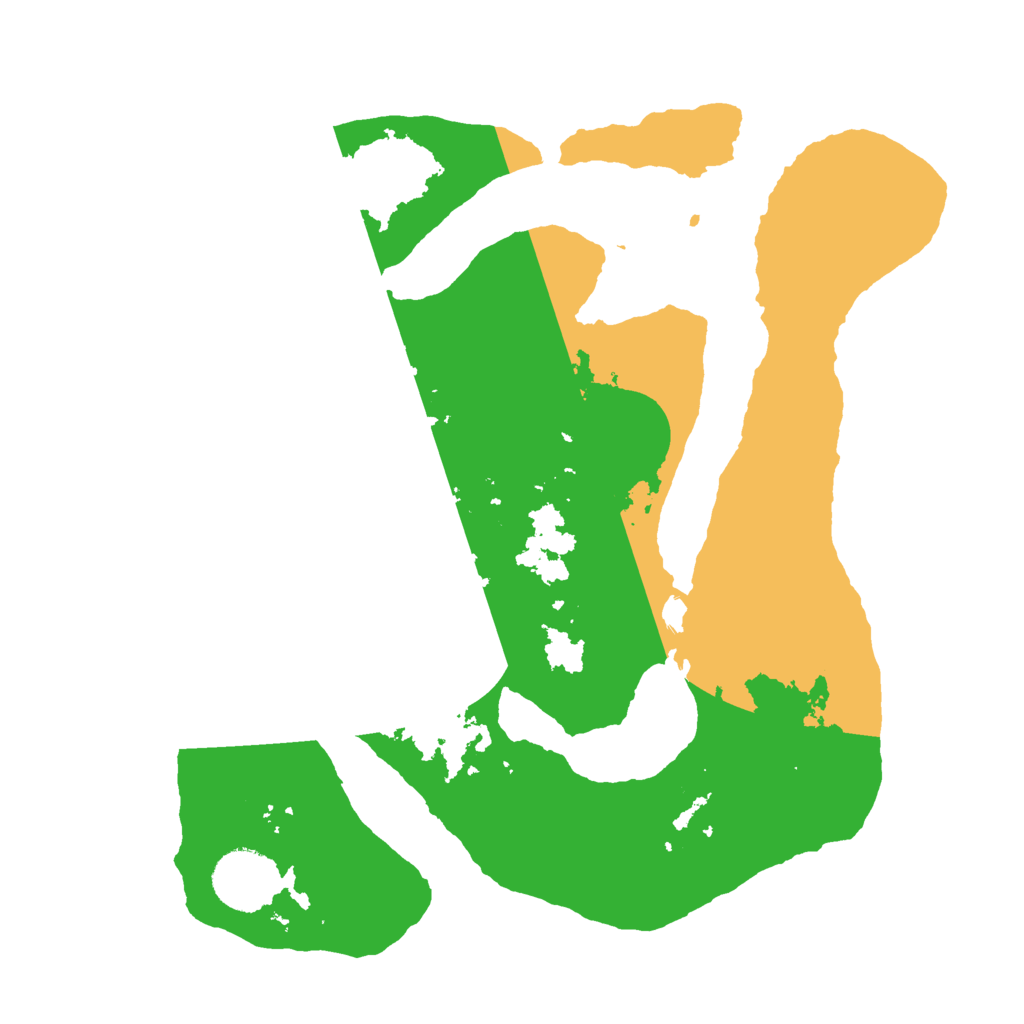 Biome Rust Map: Barren, Size: 3000, Seed: 483260256