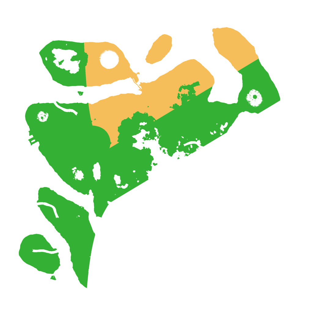 Biome Rust Map: Procedural Map, Size: 3000, Seed: 550300