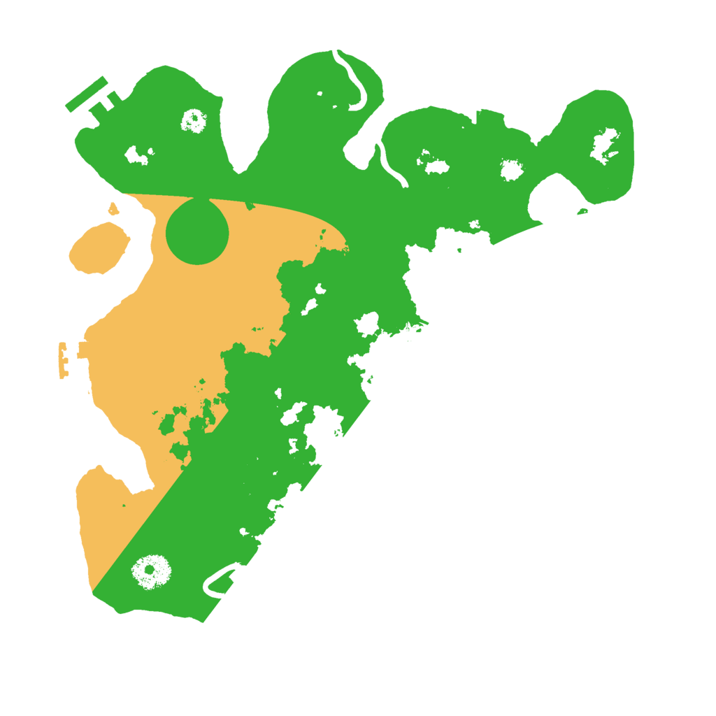 Biome Rust Map: Procedural Map, Size: 3000, Seed: 507811