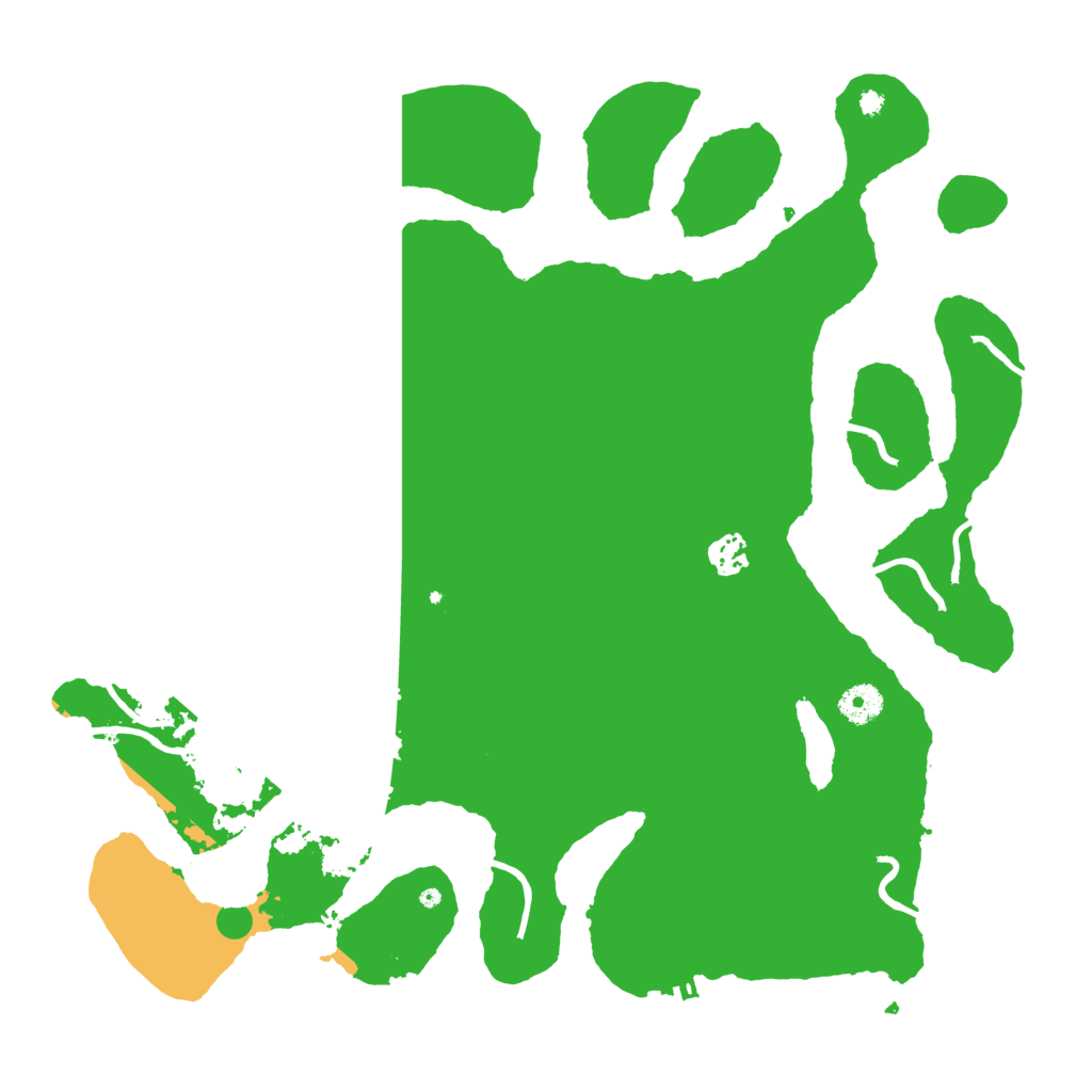 Biome Rust Map: Procedural Map, Size: 4000, Seed: 5680