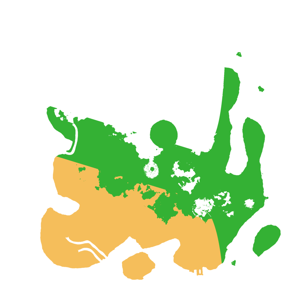 Biome Rust Map: Procedural Map, Size: 3000, Seed: 126904