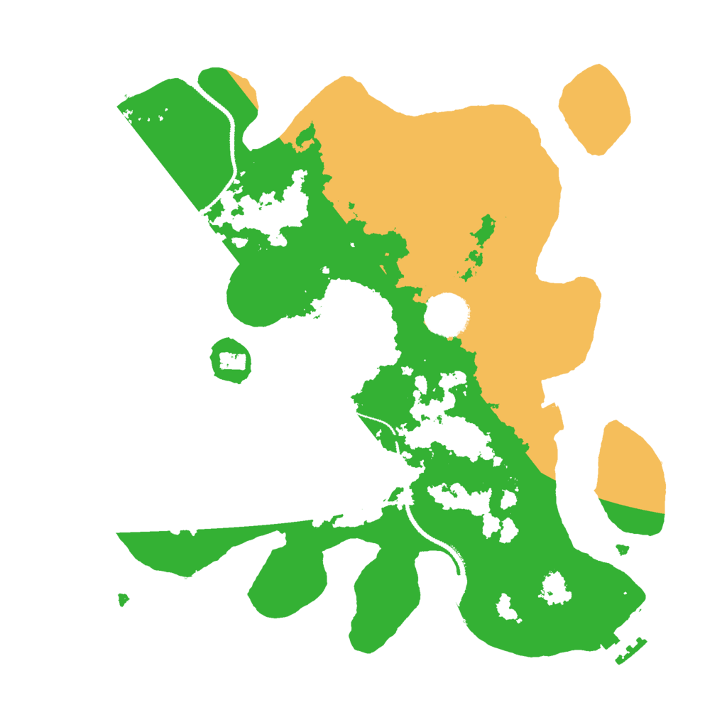 Biome Rust Map: Procedural Map, Size: 3000, Seed: 527189