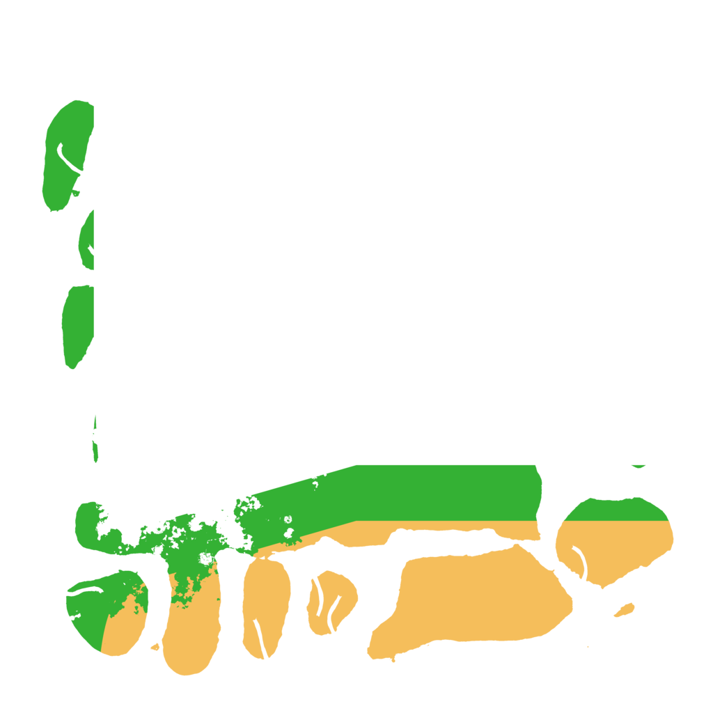 Biome Rust Map: Procedural Map, Size: 4500, Seed: 2825864