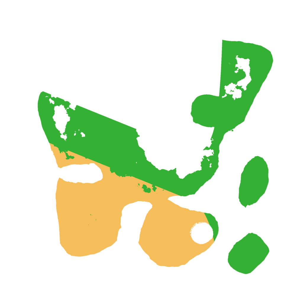 Biome Rust Map: Barren, Size: 2500, Seed: 527