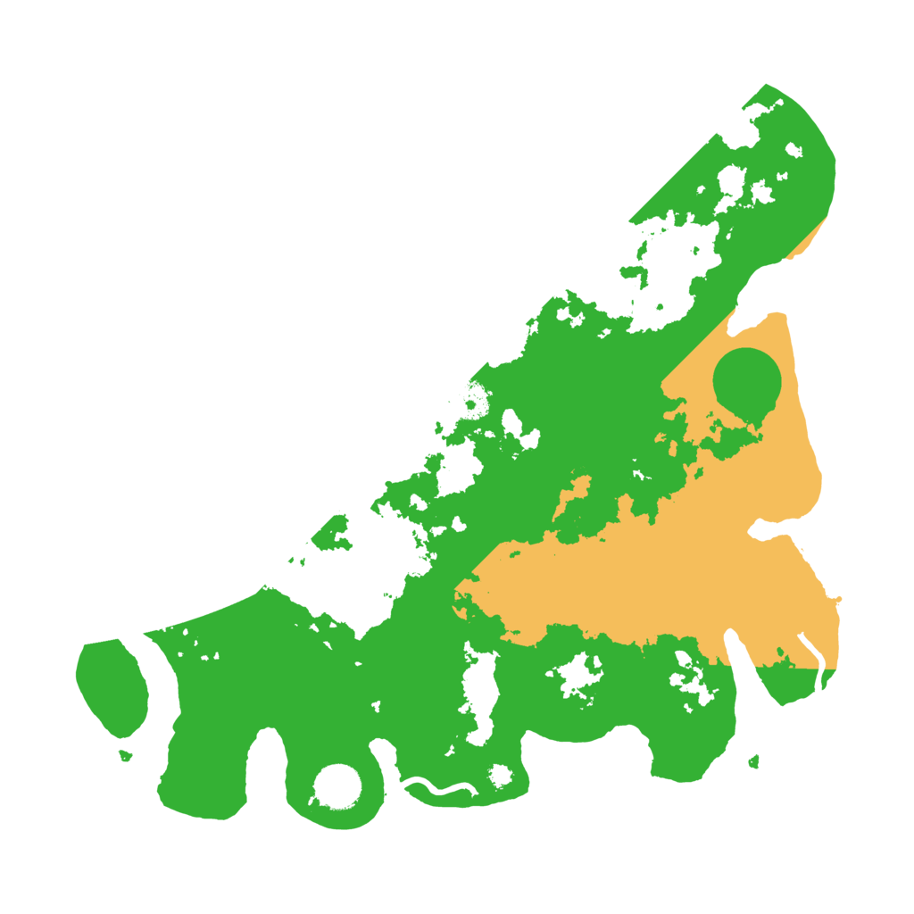 Biome Rust Map: Procedural Map, Size: 3550, Seed: 260715