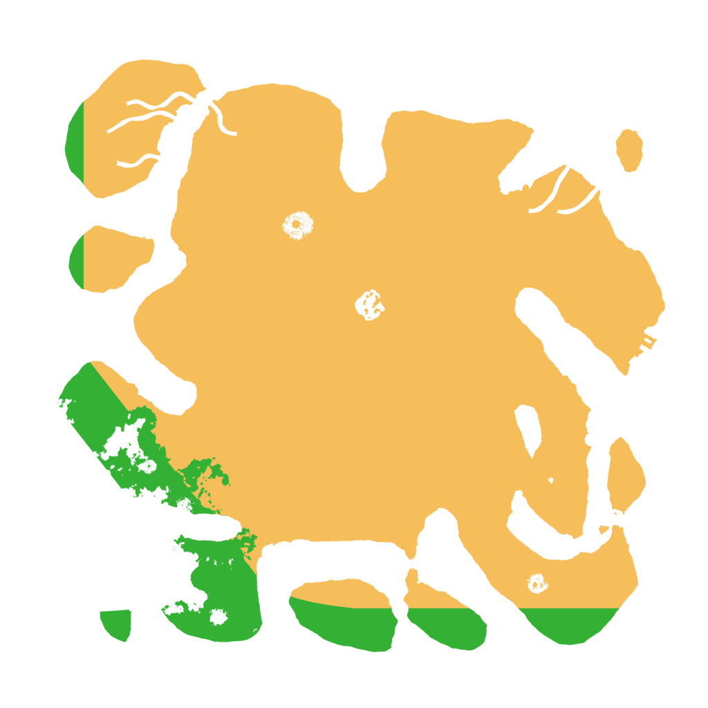 Biome Rust Map: Procedural Map, Size: 3700, Seed: 1685862052