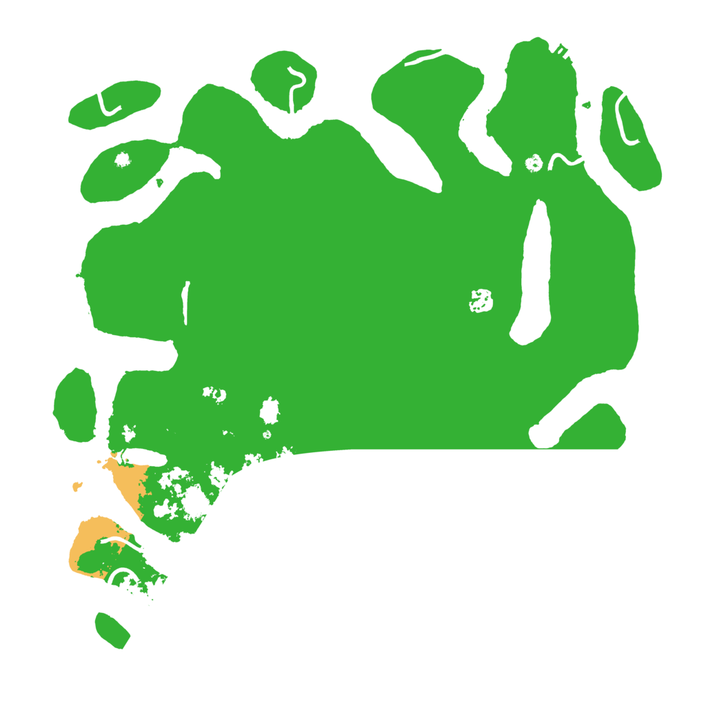 Biome Rust Map: Procedural Map, Size: 4300, Seed: 768952733