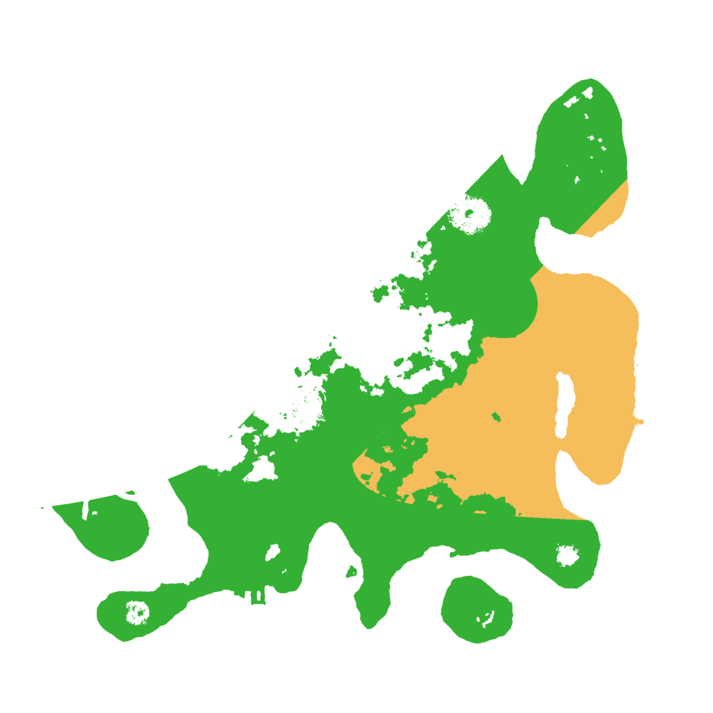 Biome Rust Map: Procedural Map, Size: 3000, Seed: 272898