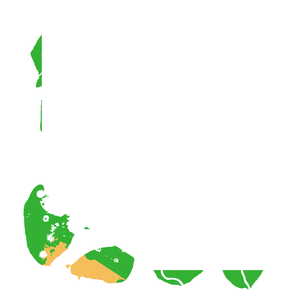 Biome Rust Map: Procedural Map, Size: 3550, Seed: 706619