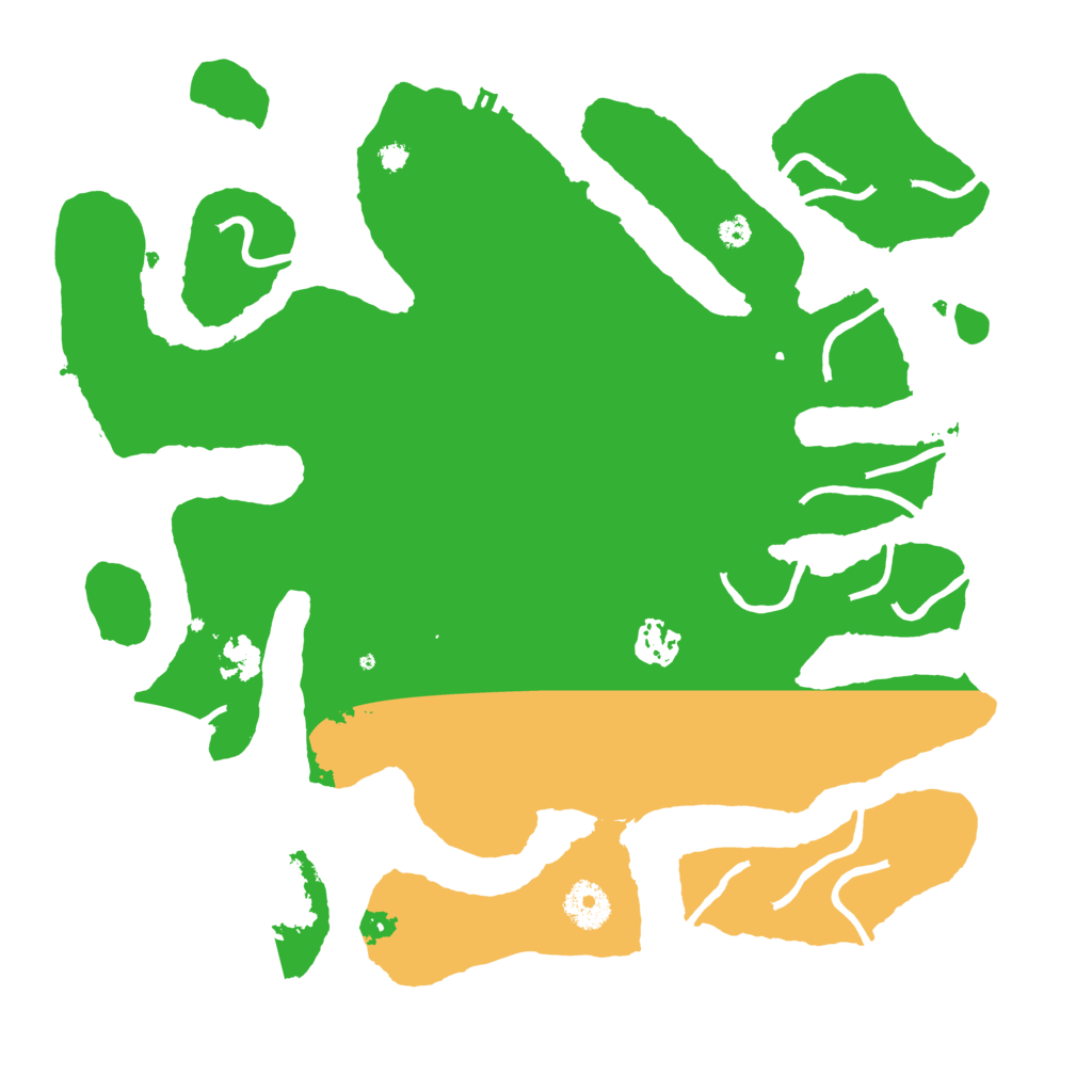 Biome Rust Map: Procedural Map, Size: 3550, Seed: 771546