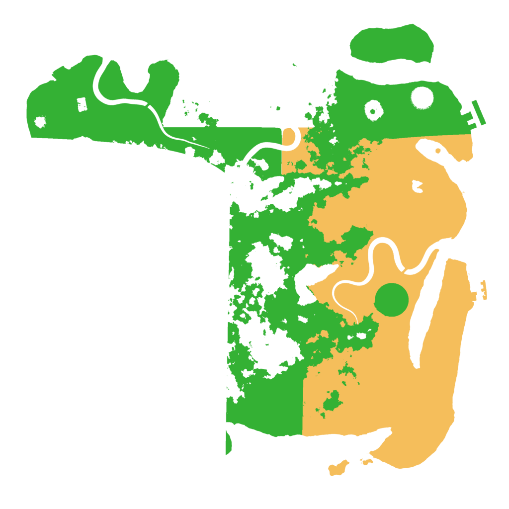 Biome Rust Map: Procedural Map, Size: 4000, Seed: 321574