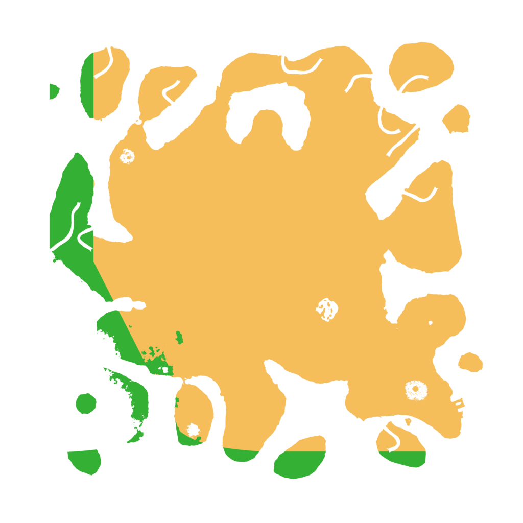 Biome Rust Map: Procedural Map, Size: 3650, Seed: 855010725