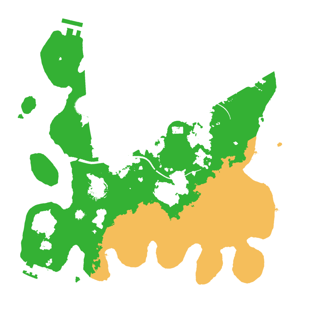Biome Rust Map: Procedural Map, Size: 3000, Seed: 344794