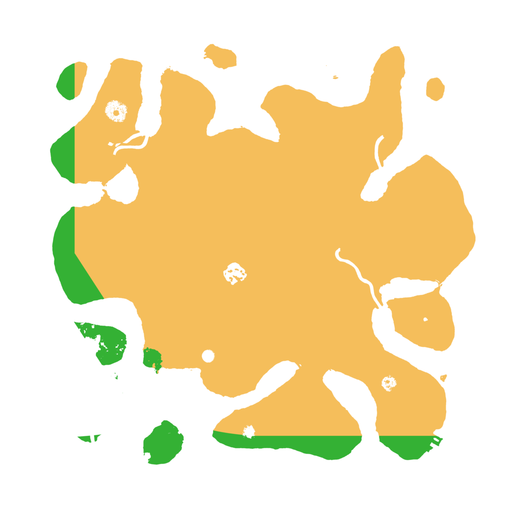 Biome Rust Map: Procedural Map, Size: 3550, Seed: 237170