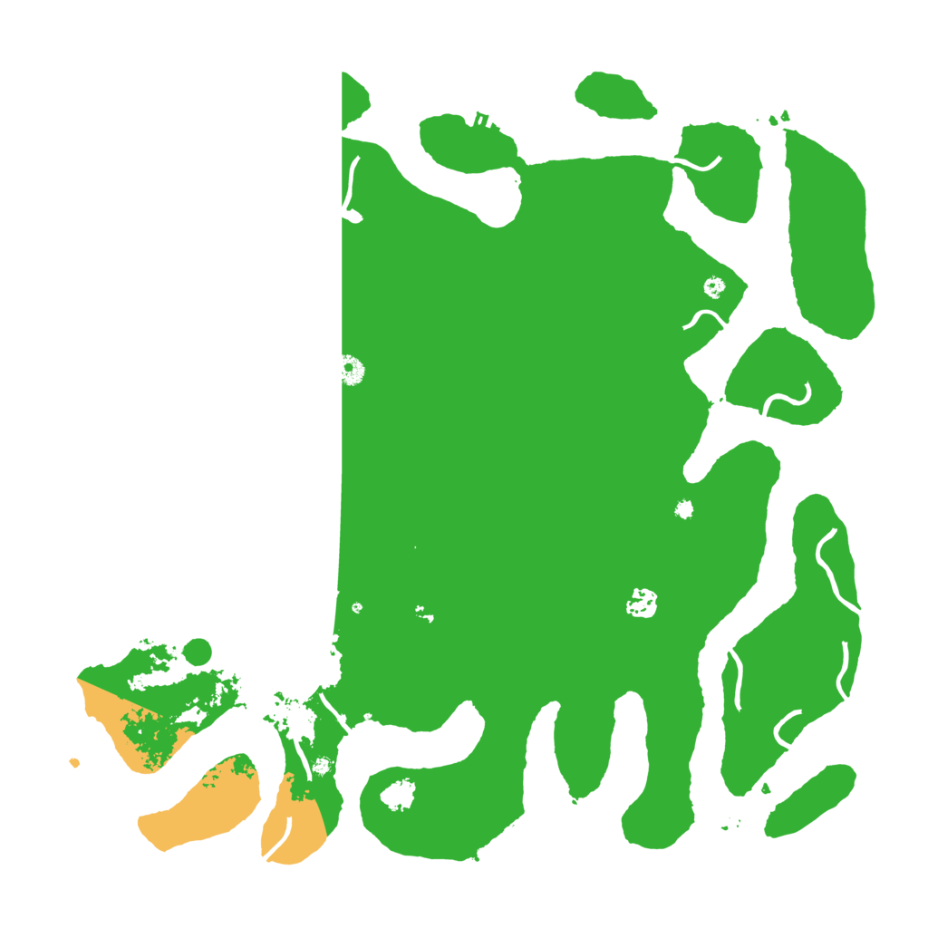 Biome Rust Map: Procedural Map, Size: 4500, Seed: 435419061