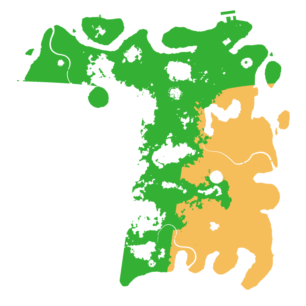Biome Rust Map: Procedural Map, Size: 4250, Seed: 323223739