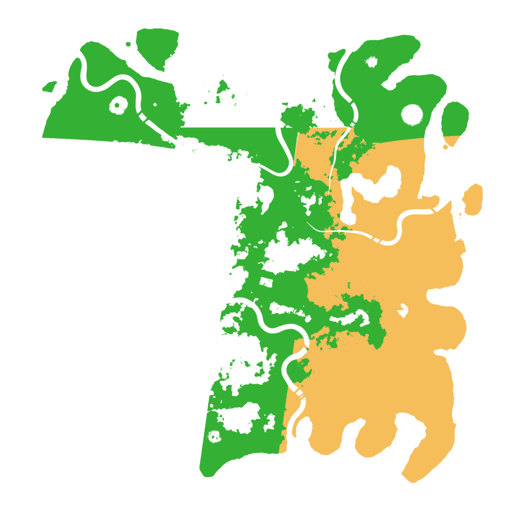 Biome Rust Map: Procedural Map, Size: 4250, Seed: 323223739