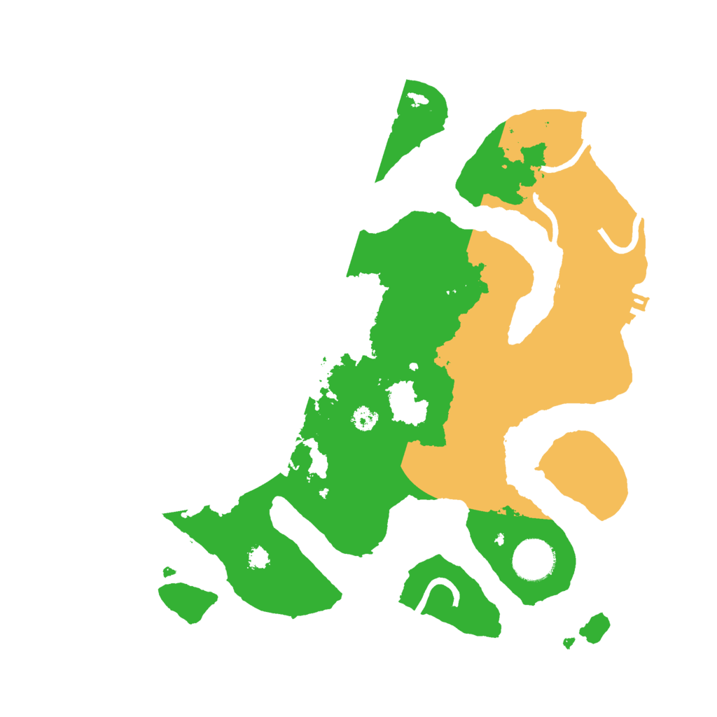 Biome Rust Map: Procedural Map, Size: 3000, Seed: 781720
