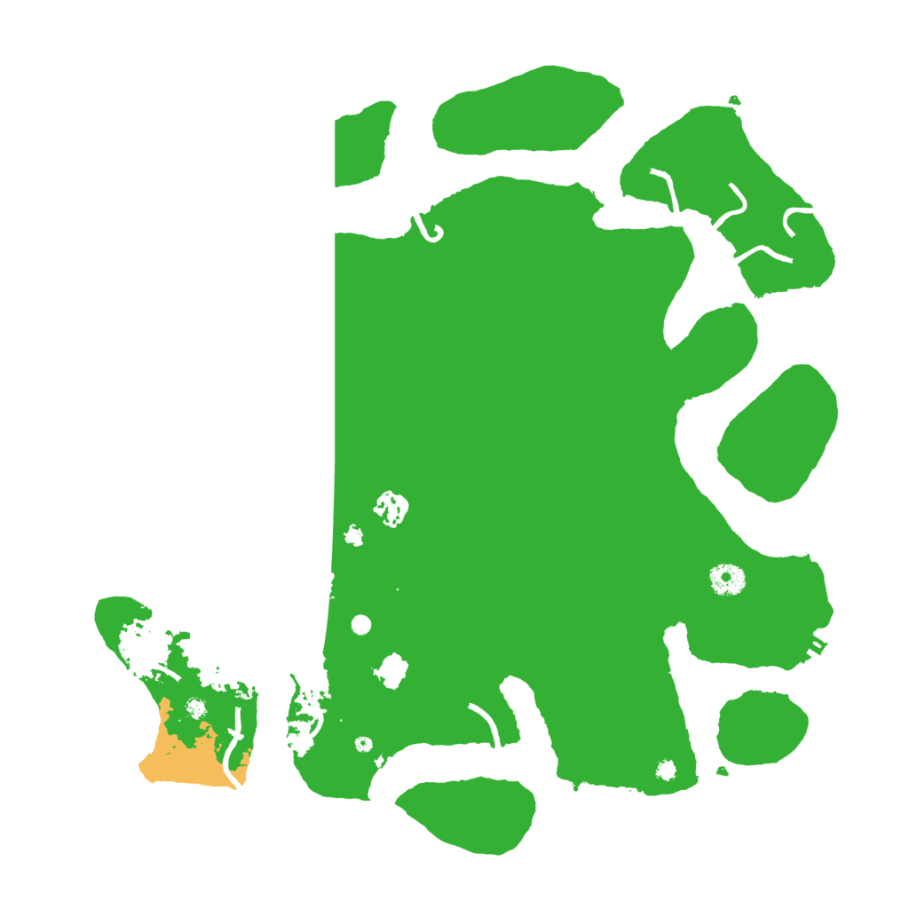 Biome Rust Map: Procedural Map, Size: 4000, Seed: 45677586