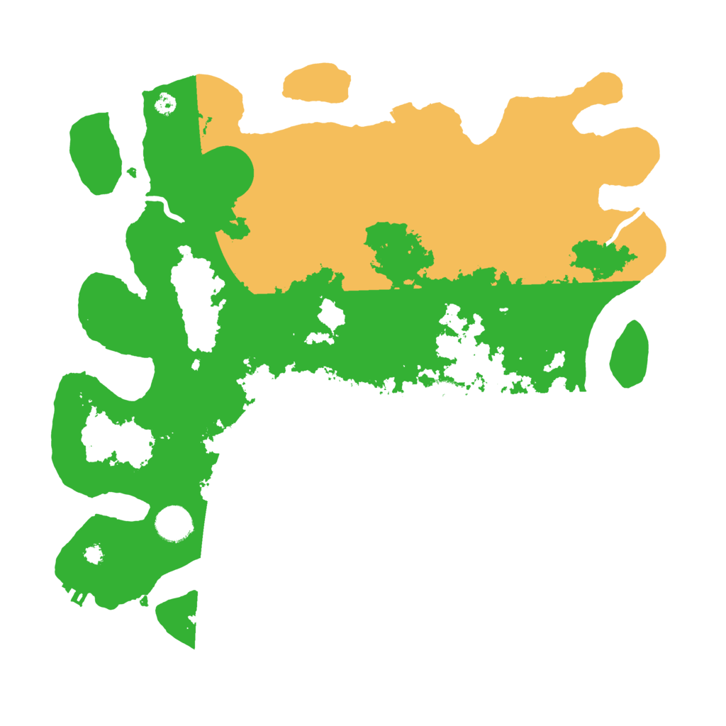 Biome Rust Map: Procedural Map, Size: 3550, Seed: 171865