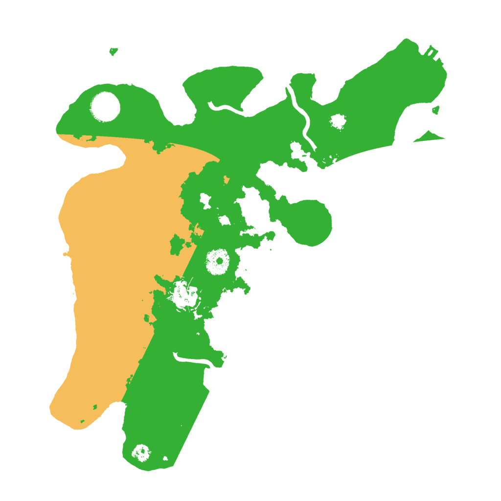 Biome Rust Map: Procedural Map, Size: 3000, Seed: 246155