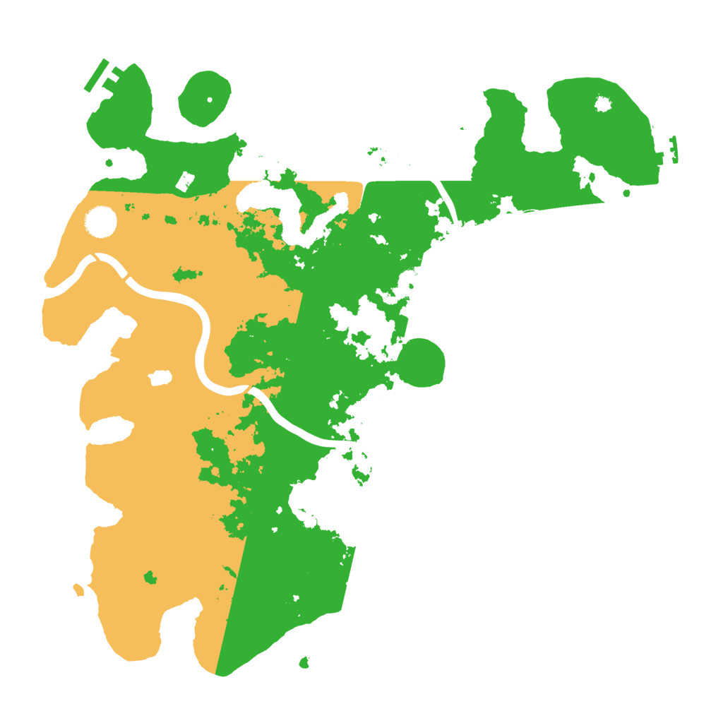 Biome Rust Map: Procedural Map, Size: 4000, Seed: 647566