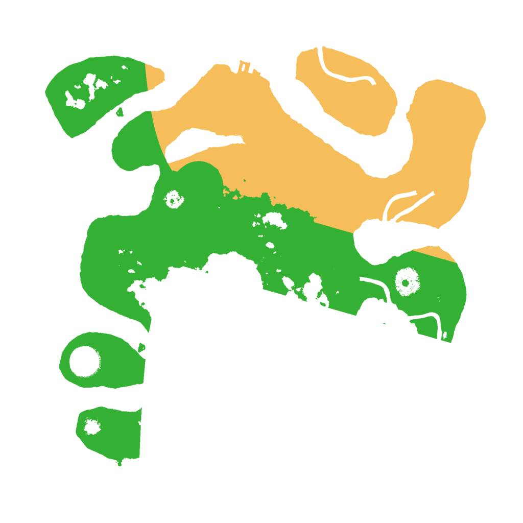 Biome Rust Map: Procedural Map, Size: 3000, Seed: 265106