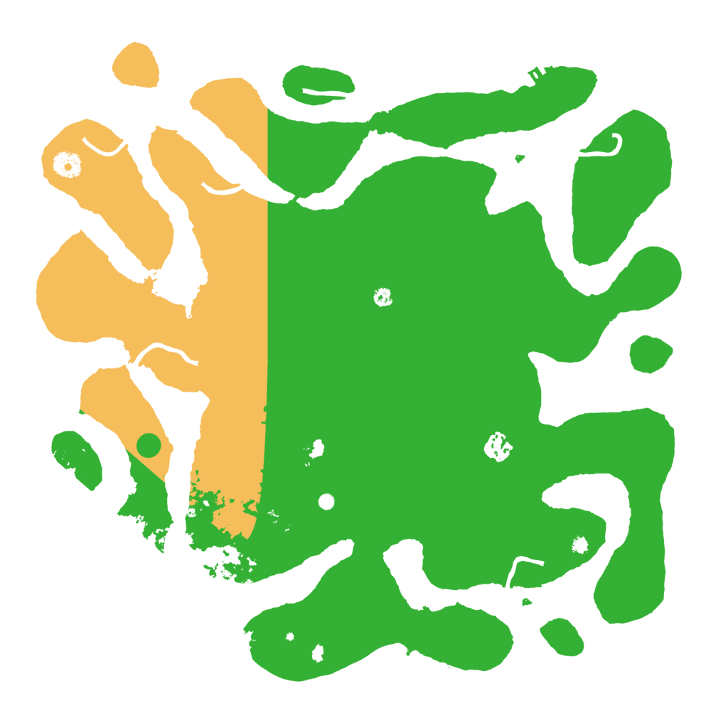 Biome Rust Map: Procedural Map, Size: 4000, Seed: 25758