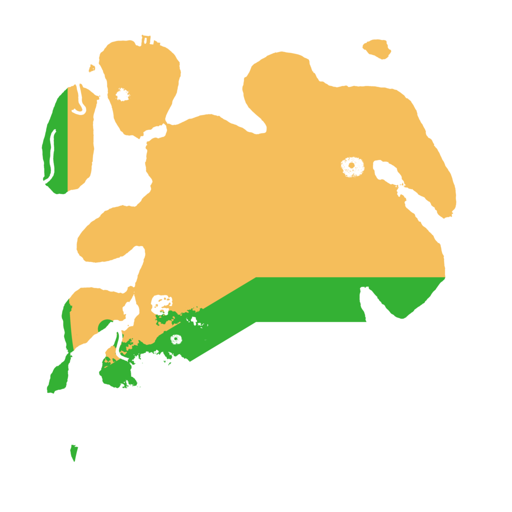 Biome Rust Map: Procedural Map, Size: 3550, Seed: 661205