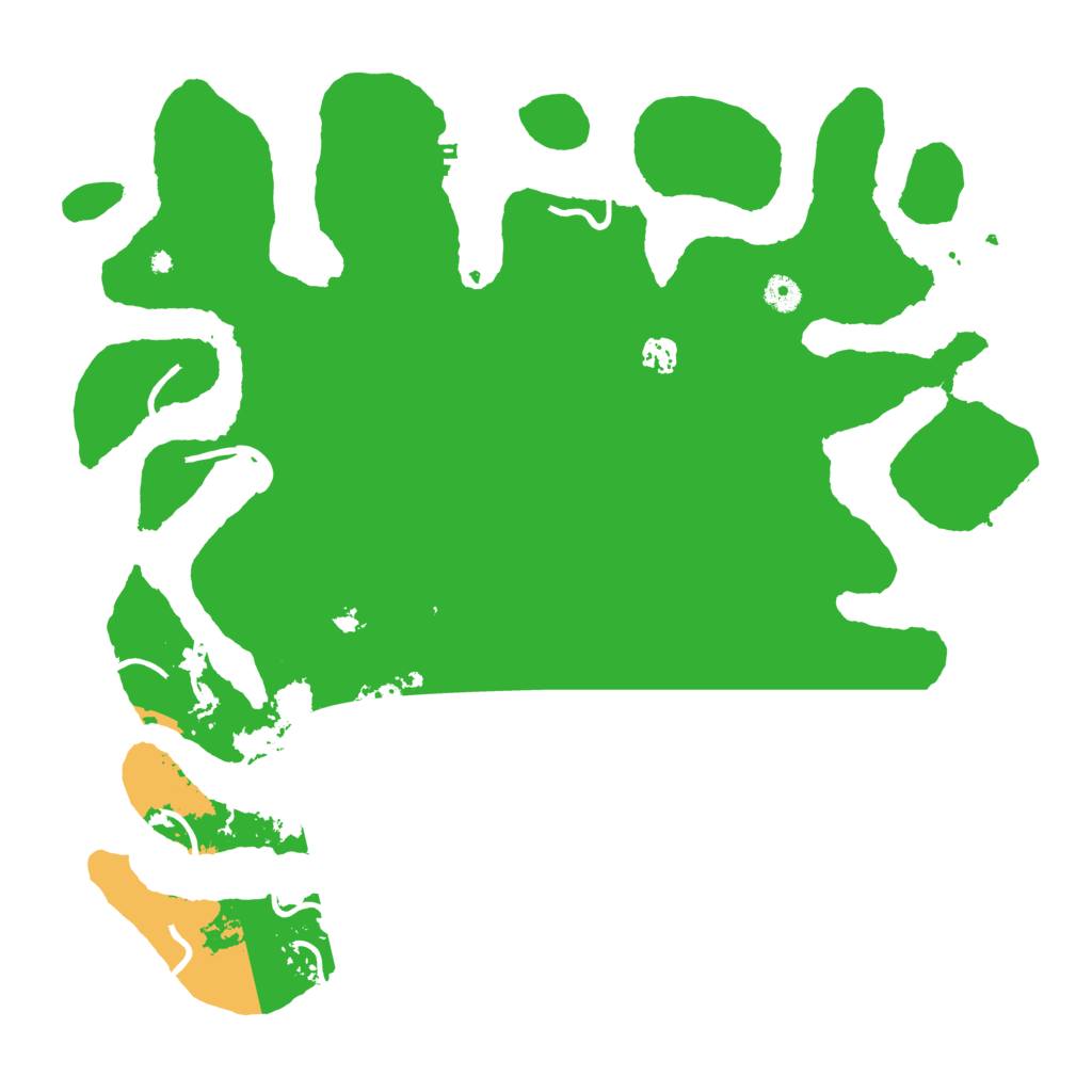 Biome Rust Map: Procedural Map, Size: 4500, Seed: 1467028465