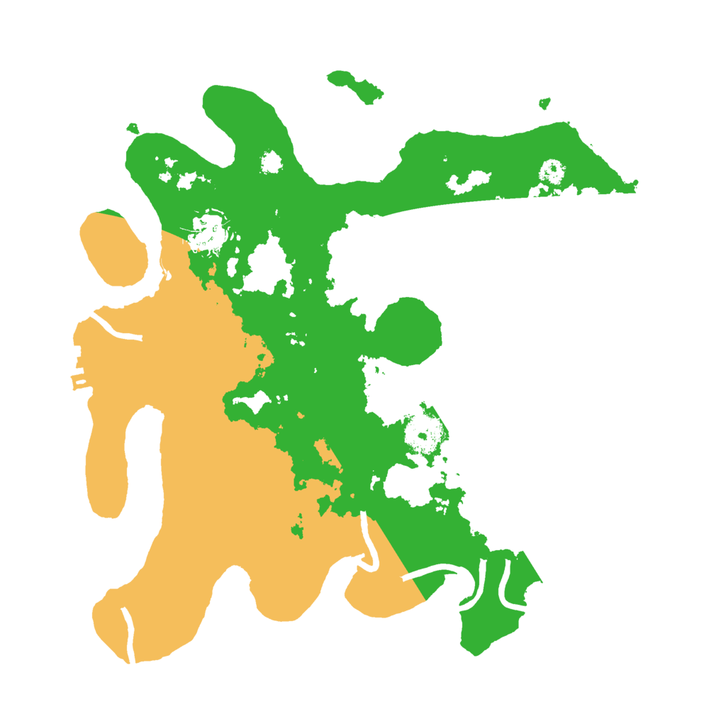 Biome Rust Map: Procedural Map, Size: 3000, Seed: 312896