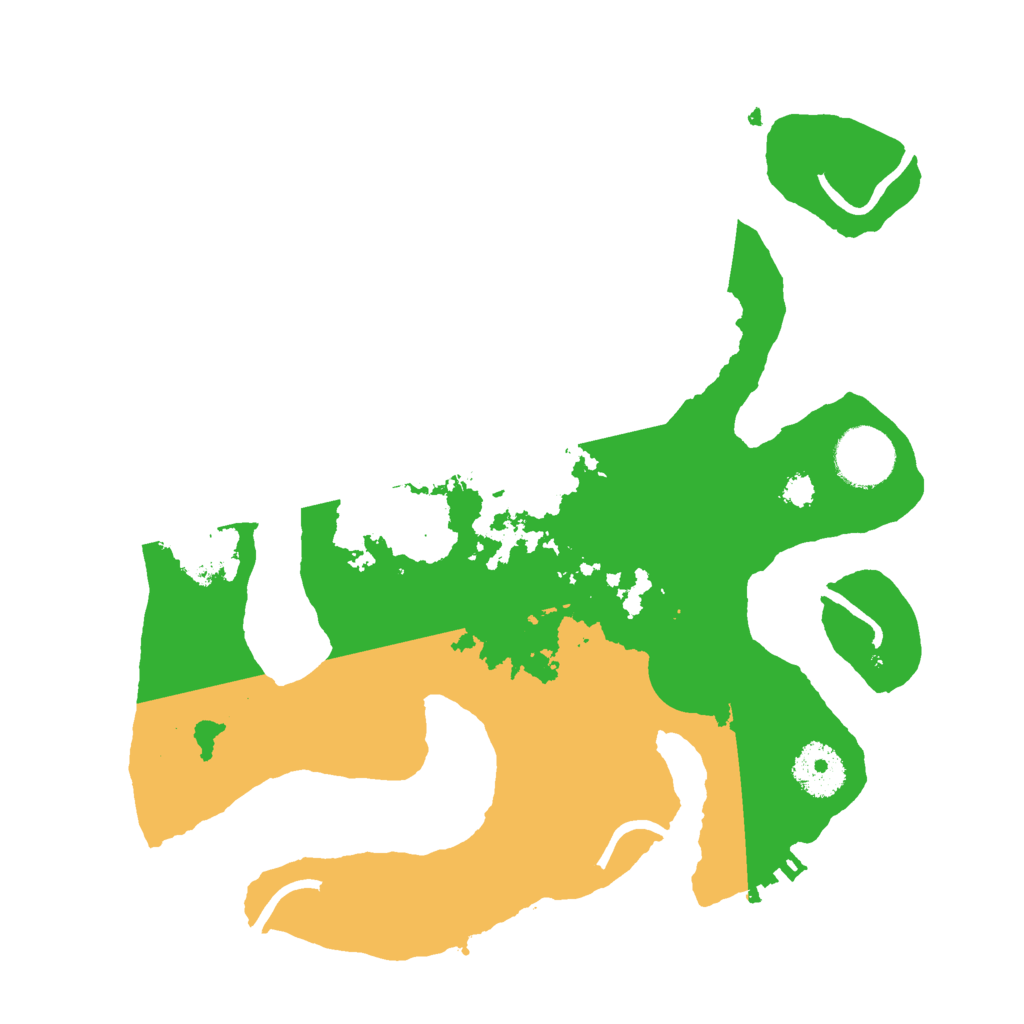 Biome Rust Map: Procedural Map, Size: 3000, Seed: 287139